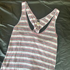 Womrns Free People red white blue size small tank top